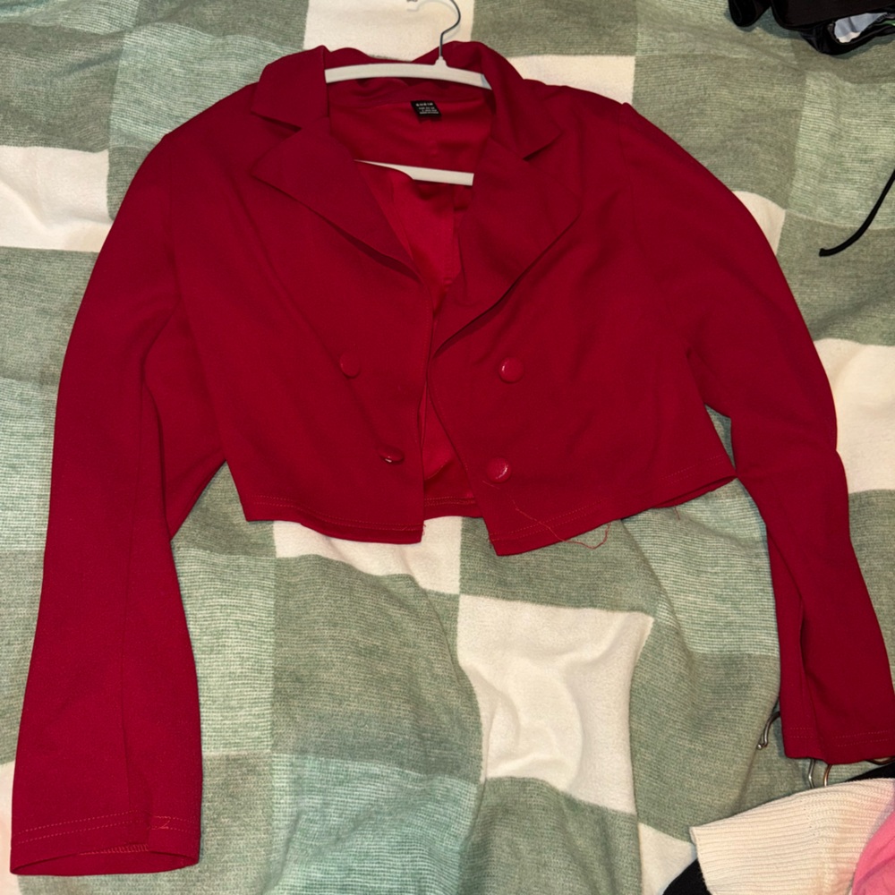 Cropped blazer